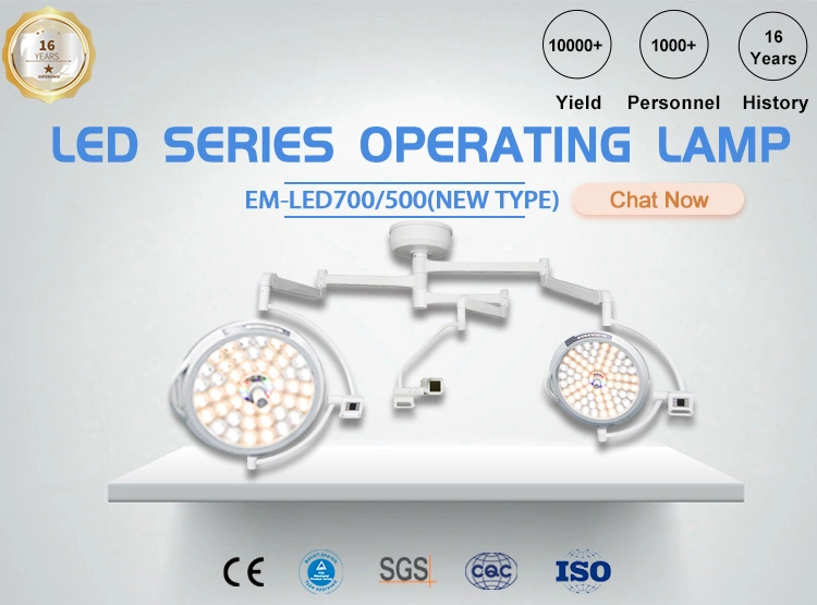 Medical Equipment Hospital Device Patient Use Double Head LED Operating Lamp Hospital Surgical Lights